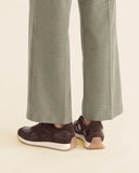 Sneakers in pelle e camoscio