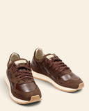 Sneakers in pelle e camoscio