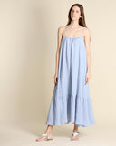 Cracked maxi dress
