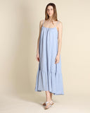 Cracked maxi dress