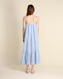 Cracked maxi dress