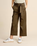 Pantaloni in raso di cotone