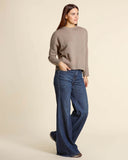 Jeans over flare