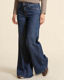 Jeans over flare