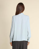 Camicia in misto seta
