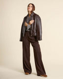 Bomber in pelle