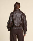 Bomber in pelle