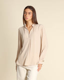 Blusa in misto seta