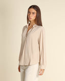 Blusa in misto seta