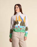Maglia ad intarsio
