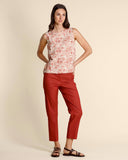 Pantaloni in popeline leggero