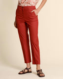 Pantaloni in popeline leggero