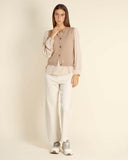 Gilet in misto lana e cashmere