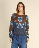 Maglia ad intarsio