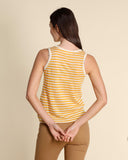 Top in jersey di lino