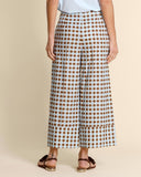 Pantaloni in lino e cotone