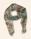 Stola in cotone e modal