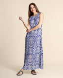 Abito lungo stampato