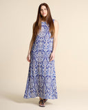 Abito lungo stampato