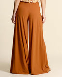 Pantaloni ampi in jersey