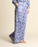 Pantaloni goffrati in rayon