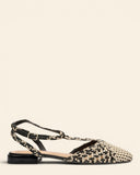 Ballerine in pelle intrecciata