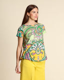 T shirt in jersey di cotone