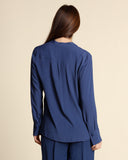 Camicia in crepe di misto seta