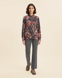 Camicia in jersey a stampa floreale