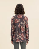 Camicia in jersey a stampa floreale