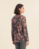 Camicia in jersey a stampa floreale