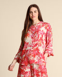 Camicia in georgette di viscosa