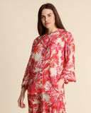 Camicia in georgette di viscosa