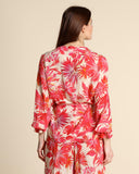 Camicia in georgette di viscosa