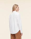 Camicia in cotone con ricami