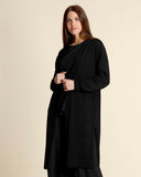 Cardigan lungo in viscosa