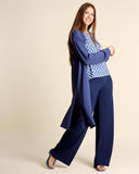 Cardigan lungo in viscosa