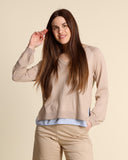 Maglia in seta e cotone