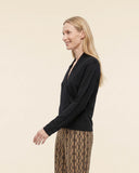 Maglia incrociata in lana