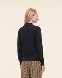 Maglia incrociata in lana