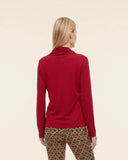 Maglia incrociata in lana