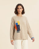 Maglia partch con intarsio