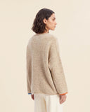 Maglia partch con intarsio