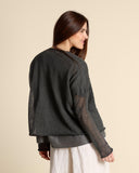 Cardigan in lino