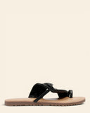 Sandali bassi in pelle