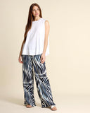 Top in maglia di cotone