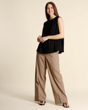 Top in maglia di cotone