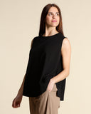 Top in maglia di cotone