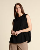 Top in maglia di cotone