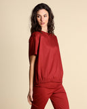 Blusa in popeline